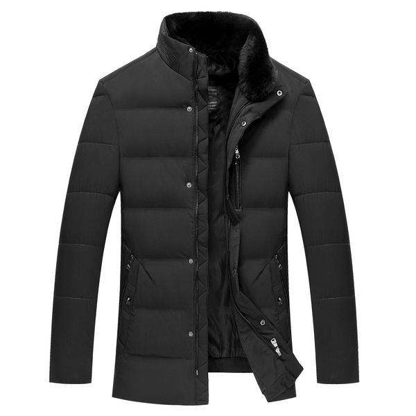 2021 new winter jacket white fur collar down thicken coat warm overcoat windbreakers parkas for men r1oh, Black
2021 new winter jacket white fur collar down thicken coat warm overcoat windbreakers parkas for men r1oh, Black