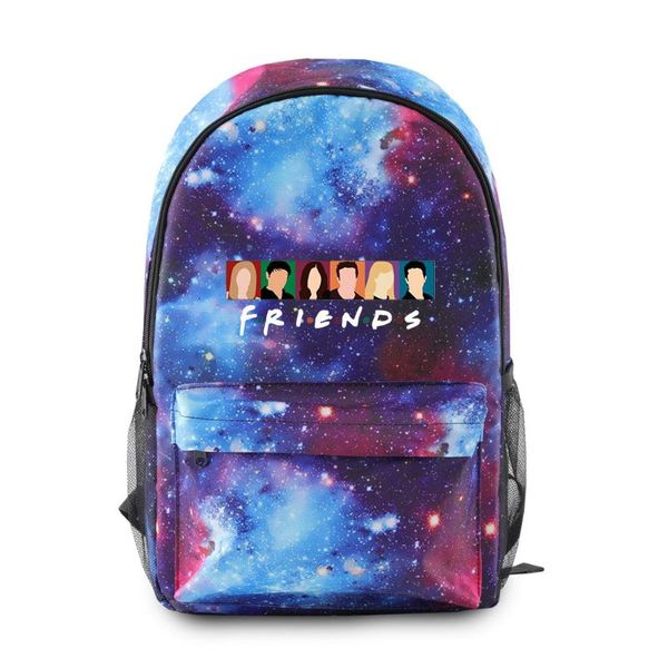 backpack friends fashion printed bag harajuku kpop mochila hip hop teenager school cool bags starry sky high quality
backpack friends fashion printed bag harajuku kpop mochila hip hop teenager school cool bags starry sky high quality