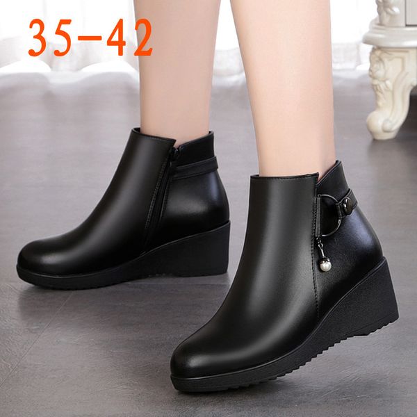 swonco 42 ladies winter shoes genuine torozelo women mujer femael boots from wool skins nrqc, Black
swonco 42 ladies winter shoes genuine torozelo women mujer femael boots from wool skins nrqc, Black