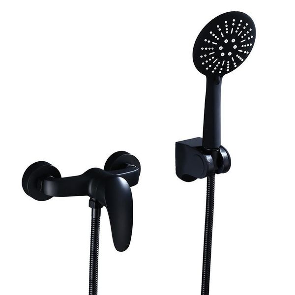 bathroom shower sets set wall mounted head faucet bath mixer tap cold water black color accessories
bathroom shower sets set wall mounted head faucet bath mixer tap cold water black color accessories