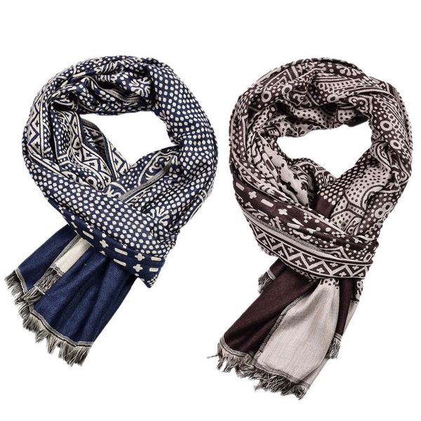 scarves 3 colors winter warm soft scarf men cotton linen male ethnic style jacquard weave long with tassels 195*65 cm, Blue;gray
scarves 3 colors winter warm soft scarf men cotton linen male ethnic style jacquard weave long with tassels 195*65 cm, Blue;gray