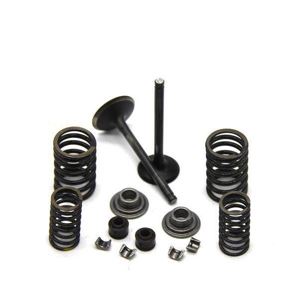 motorcycle exhaust system valve rebuild kit intake valves springs stem seals for yx125cc engine atv go kart dirt bike cylinder head
motorcycle exhaust system valve rebuild kit intake valves springs stem seals for yx125cc engine atv go kart dirt bike cylinder head