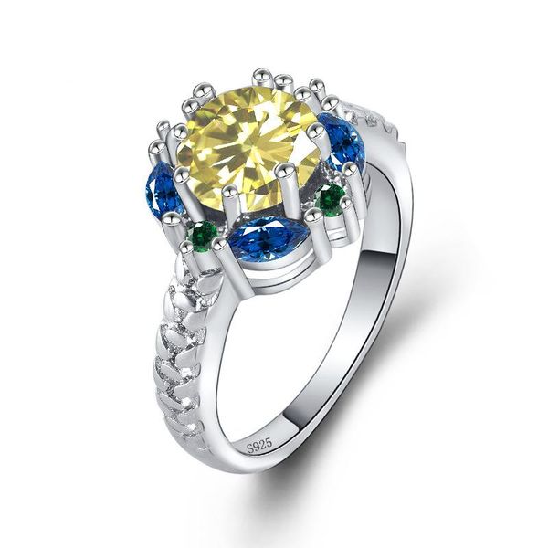 wedding rings blue yellow green zircon ring female delicate silver color with stamp party gift personality accessories jewelry, Slivery;golden
wedding rings blue yellow green zircon ring female delicate silver color with stamp party gift personality accessories jewelry, Slivery;golden