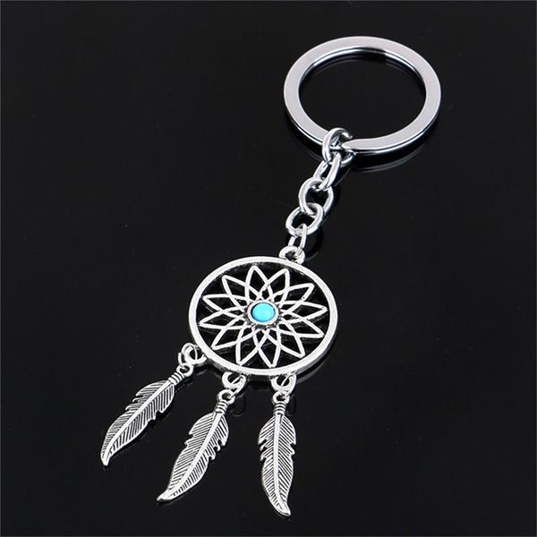 fashion dream catcher tone key chain silver ring feather tassels keyring keychain for gift
fashion dream catcher tone key chain silver ring feather tassels keyring keychain for gift