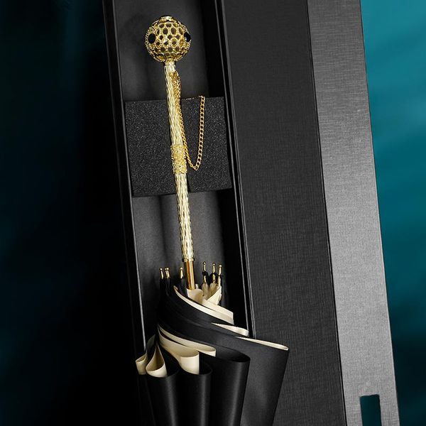 umbrellas gold ball head rain umbrella women luxury long handle designer sun uv protection creative gift u5b
umbrellas gold ball head rain umbrella women luxury long handle designer sun uv protection creative gift u5b