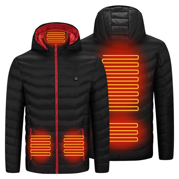 self-adjusting warm coat temperature intelligent heating clothes men's usb electric sports cotton three gear temperature control and wi, Black
self-adjusting warm coat temperature intelligent heating clothes men's usb electric sports cotton three gear temperature control and wi, Black