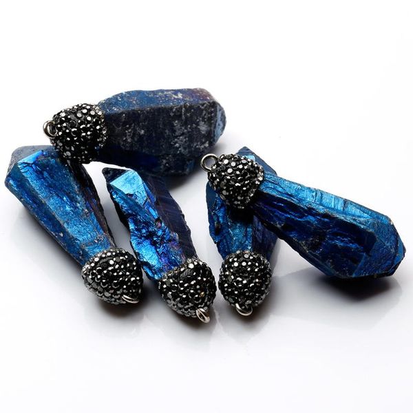 pendants long blue natural stone gold wrap diy pendant for woman necklaces bracelets jewelry making wholesale bead charms, Black
pendants long blue natural stone gold wrap diy pendant for woman necklaces bracelets jewelry making wholesale bead charms, Black
