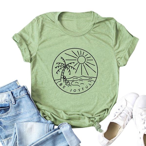 women's t-shirt christian black cotton yellow oversize plus size short sleeve the sea printed tshirts be kind tees for women ladies, White
women's t-shirt christian black cotton yellow oversize plus size short sleeve the sea printed tshirts be kind tees for women ladies, White