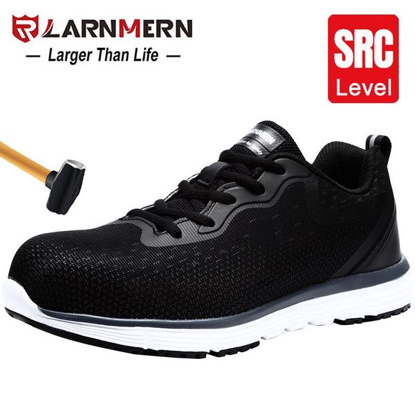 boots larnmern men's work shoes steel toe safety src anti-slip comfortable lightweight construction protective footwear, Black
boots larnmern men's work shoes steel toe safety src anti-slip comfortable lightweight construction protective footwear, Black