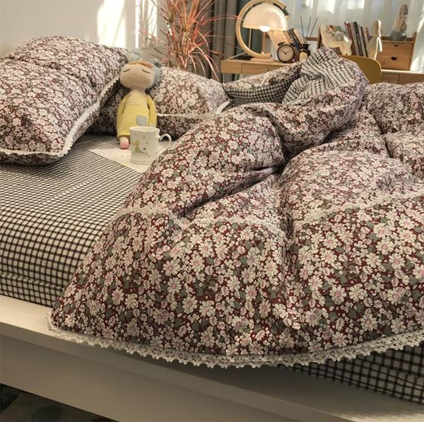 classic vintage pastoral bedding set,comfortable cotton twin full king home textile bed sheet pillow case duvet cover
classic vintage pastoral bedding set,comfortable cotton twin full king home textile bed sheet pillow case duvet cover