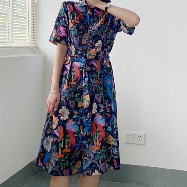 2021 new camisa feminina midi vestido turn-down colarinho floral estampado meia manga lao nico breasted vestidos femininos com faixas xqoy, Black;gray
2021 new camisa feminina midi vestido turn-down colarinho floral estampado meia manga lao nico breasted vestidos femininos com faixas xqoy, Black;gray