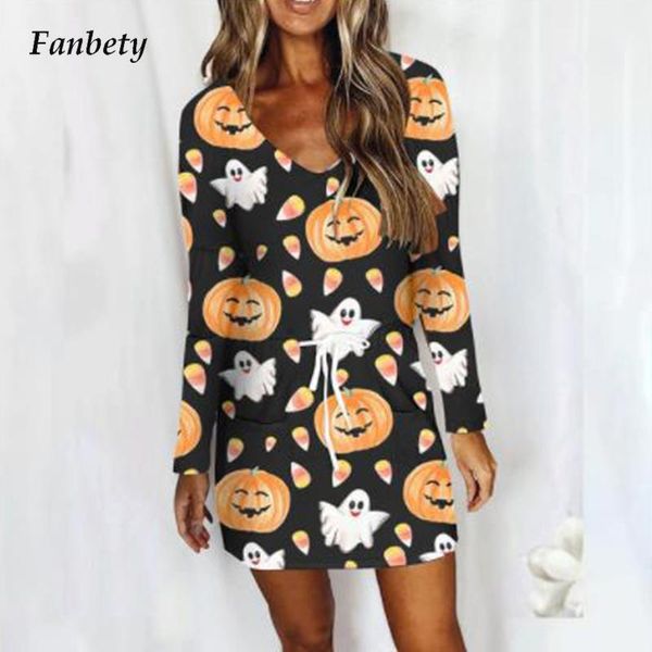 casual dresses fashion v-neck pumpkin ghost print a-line dress autumn halloween ladies elegant drawstring long sleeve loose, Black;gray
casual dresses fashion v-neck pumpkin ghost print a-line dress autumn halloween ladies elegant drawstring long sleeve loose, Black;gray