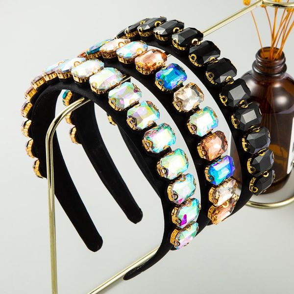 hair clips & barrettes baroque super flash full color crystal headband women's gorgeous square rhine stone band party accessories, Golden;silver
hair clips & barrettes baroque super flash full color crystal headband women's gorgeous square rhine stone band party accessories, Golden;silver