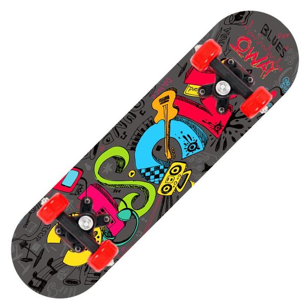 skateboarding 24inch kids children skateboard maple wood double rocker deck skate board four wheels longboard 60*15cm
skateboarding 24inch kids children skateboard maple wood double rocker deck skate board four wheels longboard 60*15cm