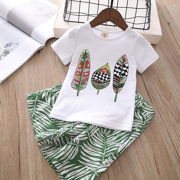 clothing sets toddler baby girl clothes outfits short sleeve t-shirt+wide leg casual long pants two pieces, White
clothing sets toddler baby girl clothes outfits short sleeve t-shirt+wide leg casual long pants two pieces, White
