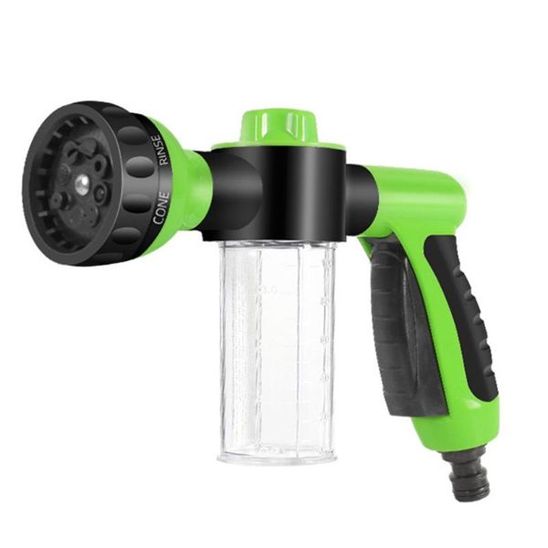 water gun & snow foam lance car wash spray head high pressure pet bath 8 built-in shapes
water gun & snow foam lance car wash spray head high pressure pet bath 8 built-in shapes