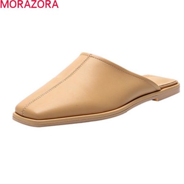 morazora 2021 new arrival women flats genuine leather ladies mules shoes comfortable flat heel summer casual shoes, Black
morazora 2021 new arrival women flats genuine leather ladies mules shoes comfortable flat heel summer casual shoes, Black