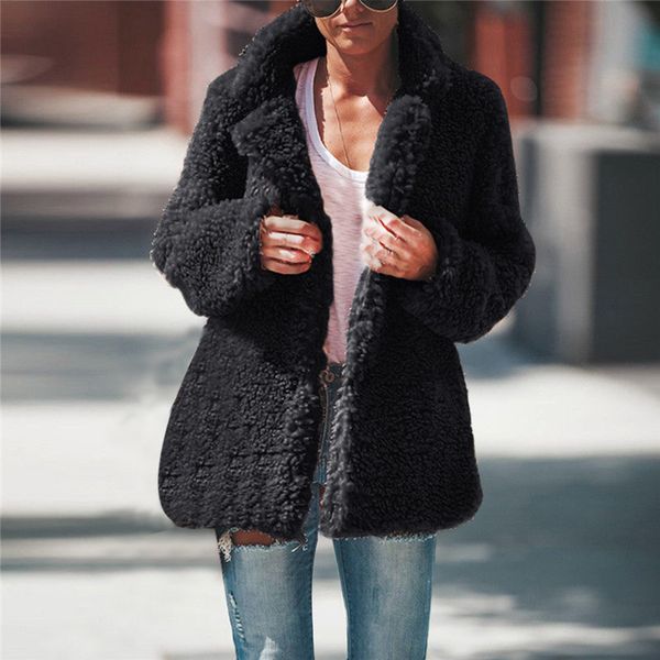 autumn winter faux fur coat women casual warm soft zipper fur jacket plush overcoat pocket plus size teddy coat female xxl, Tan;black
autumn winter faux fur coat women casual warm soft zipper fur jacket plush overcoat pocket plus size teddy coat female xxl, Tan;black