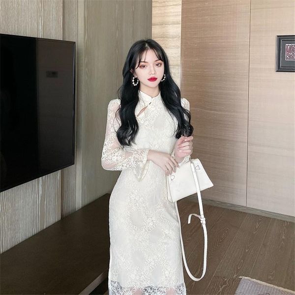 casual dresses celebrity women dress chinese style mandarin collar sheath tea bodycon cheongsam elegant formal occasion lace party, Black;gray
casual dresses celebrity women dress chinese style mandarin collar sheath tea bodycon cheongsam elegant formal occasion lace party, Black;gray