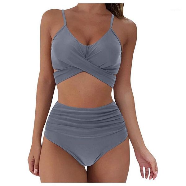 women's swimwear 2021 push up high waist summer bikinis set soild split two-piece halter bikini swimsuit suit #xg, White;black
women's swimwear 2021 push up high waist summer bikinis set soild split two-piece halter bikini swimsuit suit #xg, White;black