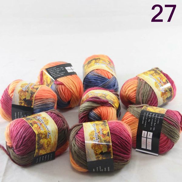 lot 8balls australia colorful hand knitted wool yarn segment dyed coarse fancy knitting blue orange yellow purple army green 522-827-8, Black;white
lot 8balls australia colorful hand knitted wool yarn segment dyed coarse fancy knitting blue orange yellow purple army green 522-827-8, Black;white