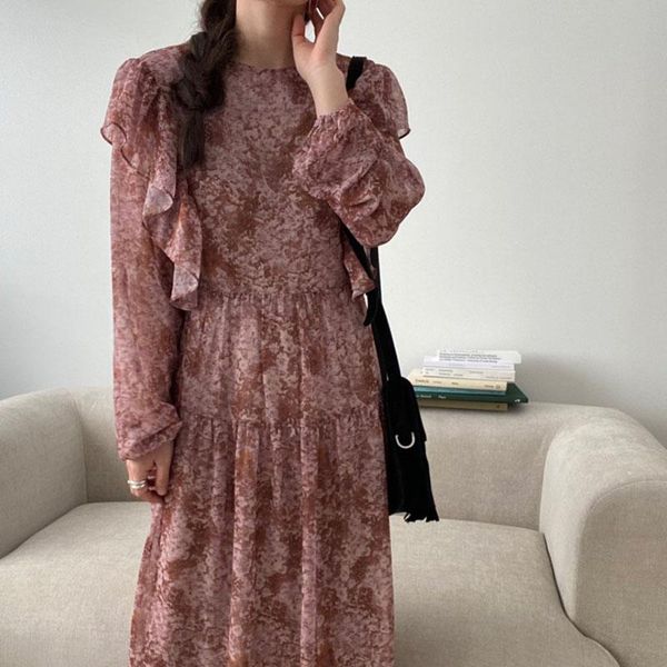 casual dresses hzirip retro mid-calf hand-painted ruffles dress asymmetrical o-neck folds lantern sleeve 2021 autumn fashion elegant, Black;gray
casual dresses hzirip retro mid-calf hand-painted ruffles dress asymmetrical o-neck folds lantern sleeve 2021 autumn fashion elegant, Black;gray