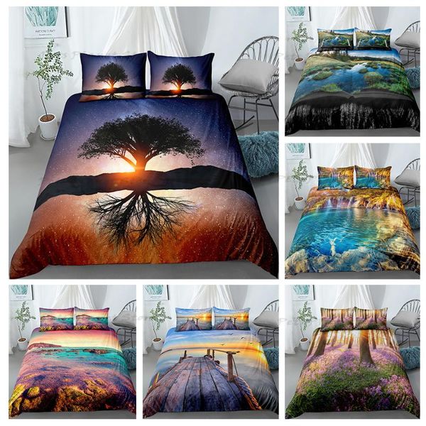 bedding sets tree and sunset duvet cover set, landscape mountain bed 2/3 large home textiles
bedding sets tree and sunset duvet cover set, landscape mountain bed 2/3 large home textiles