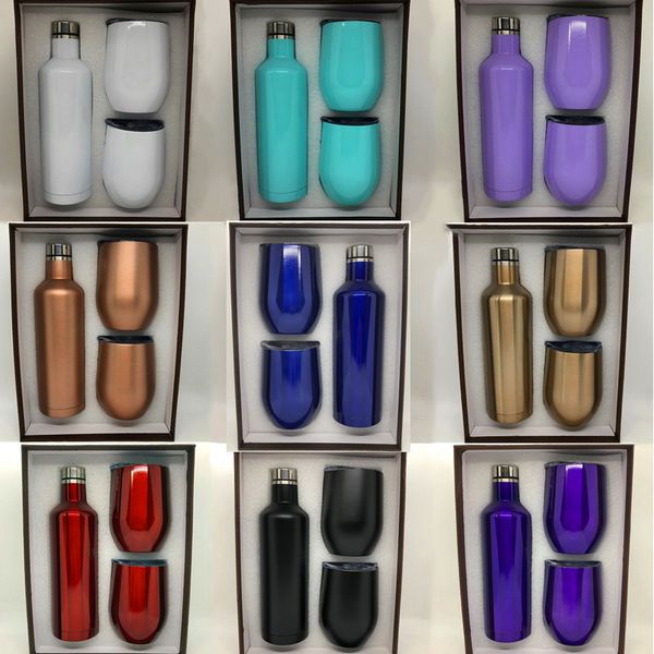 3pcs/set wine tumbler bottle chiller gift set stainless steel double wall vacuum insulated 500ml water bottle 12oz travel wine glasses cup
3pcs/set wine tumbler bottle chiller gift set stainless steel double wall vacuum insulated 500ml water bottle 12oz travel wine glasses cup