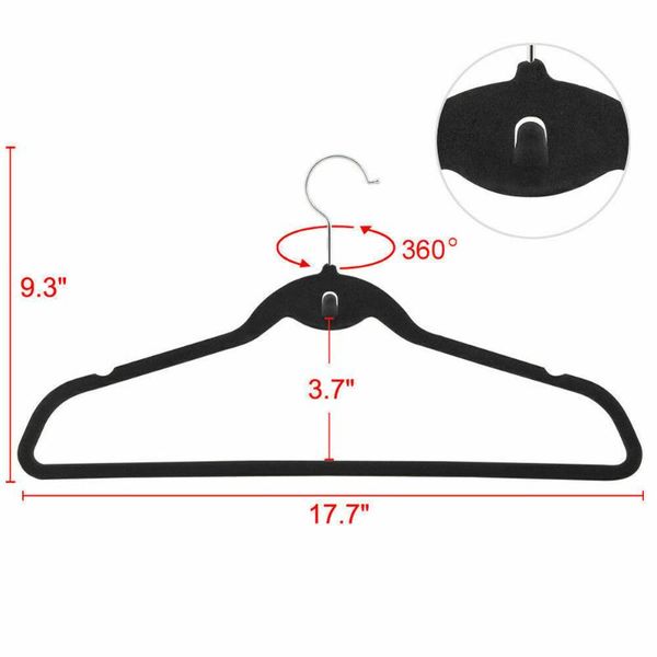 10/20pcs non slip velvet suit clothes hangers wardrobe home organizer promotion & racks
10/20pcs non slip velvet suit clothes hangers wardrobe home organizer promotion & racks