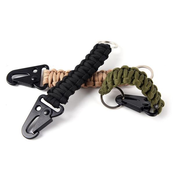 1pc outdoor survival kit parachute cord keychain military emergency rope carabiner for keys 140kg tensile jllorw
1pc outdoor survival kit parachute cord keychain military emergency rope carabiner for keys 140kg tensile jllorw