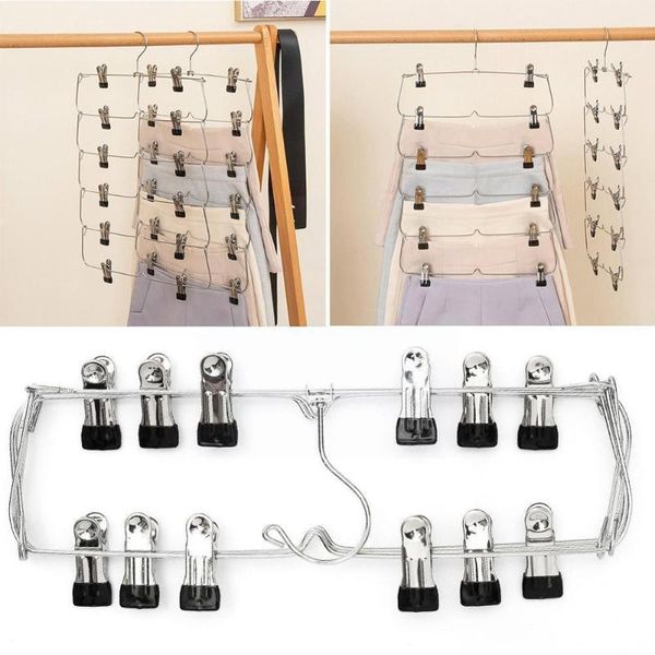 hangers & racks 1*clothing rack multilayer clothes with 12 metal drying clips folding pants holder clothing wardrobe skirt sto n0d6
hangers & racks 1*clothing rack multilayer clothes with 12 metal drying clips folding pants holder clothing wardrobe skirt sto n0d6