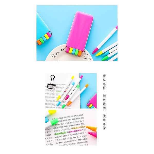 5 colors/box cute colorful highlighter set with pen box for students gifts kawaii fluorescent marker pens office school qylkoq
5 colors/box cute colorful highlighter set with pen box for students gifts kawaii fluorescent marker pens office school qylkoq
