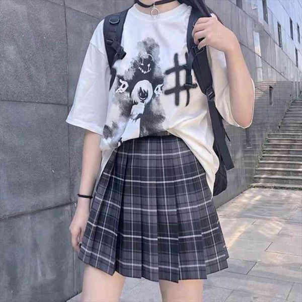 Harajuku Plaid Skirt Women Gothic Cute Black High-waisted Pleated Mini Skirts For Girls Japanese School Uniform Summer
Harajuku Plaid Skirt Women Gothic Cute Black High-waisted Pleated Mini Skirts For Girls Japanese School Uniform Summer
