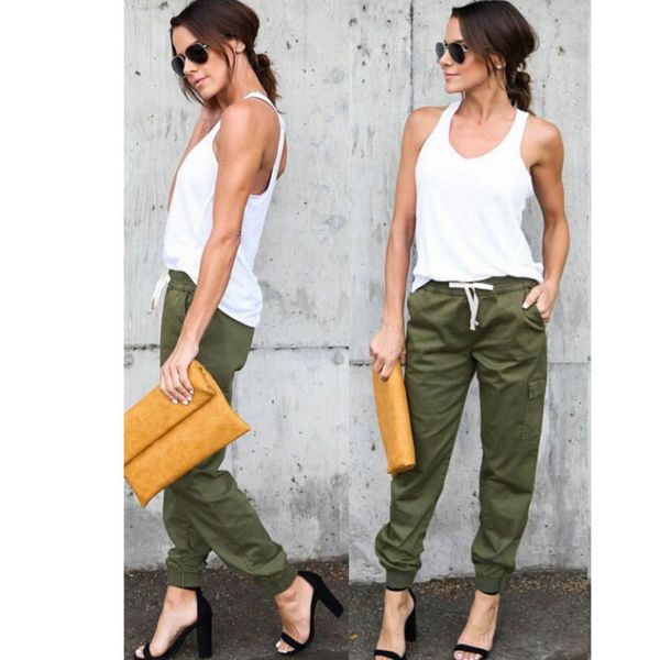 women's pants & capris hirigin women draswstring elastic high waist side pockets overall ankle-length trouser cool gilrs autumn fashion, Black;white
women's pants & capris hirigin women draswstring elastic high waist side pockets overall ankle-length trouser cool gilrs autumn fashion, Black;white