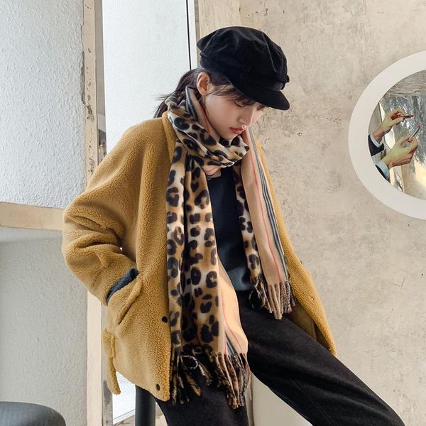 scarves woman scarf winter women leopard 200*68cm thickened wool collar boy girl, Blue;gray
scarves woman scarf winter women leopard 200*68cm thickened wool collar boy girl, Blue;gray