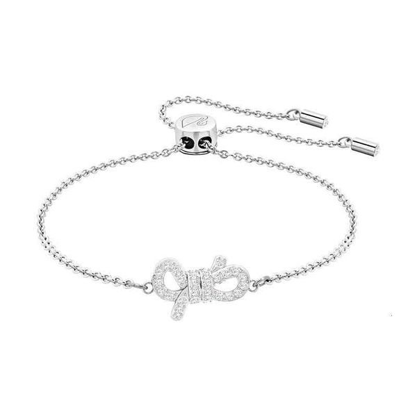 bangles bracelets shijia silver bow pull bracelet female swarovski element crystal bow adjustable, Black
bangles bracelets shijia silver bow pull bracelet female swarovski element crystal bow adjustable, Black