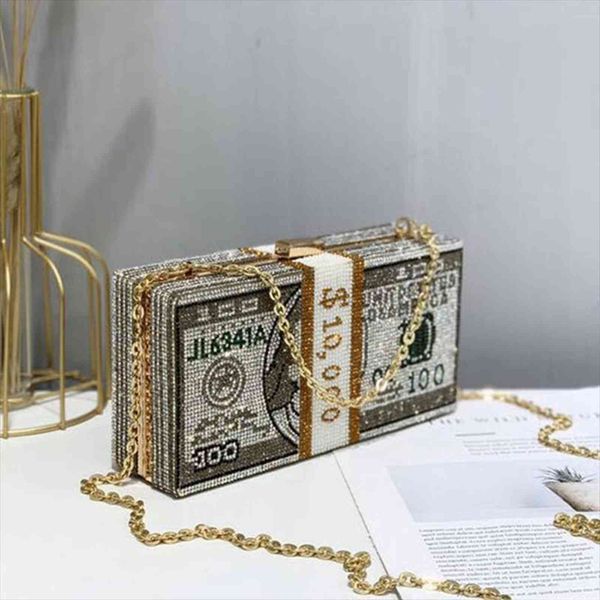 women clutch elegant evening dinner bags purses dollar pattern box wedding handbags shine rhinestone
women clutch elegant evening dinner bags purses dollar pattern box wedding handbags shine rhinestone