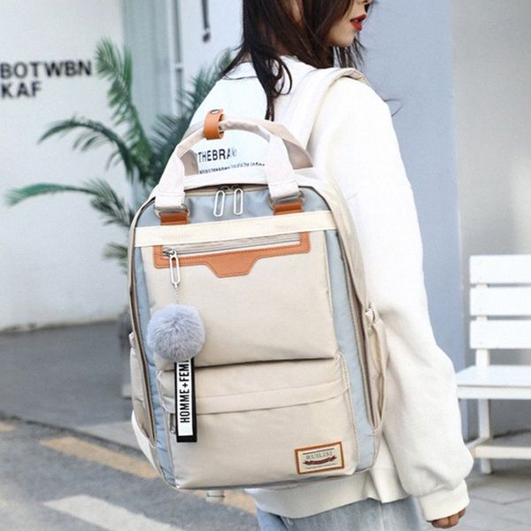 fashionable lady womens waterproof nylon school backpack all match style multifuction trvel college bags for girls b3yw#
fashionable lady womens waterproof nylon school backpack all match style multifuction trvel college bags for girls b3yw#