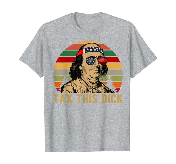 benjamin franklin tax this dick vintage t-shirt, White;black
benjamin franklin tax this dick vintage t-shirt, White;black