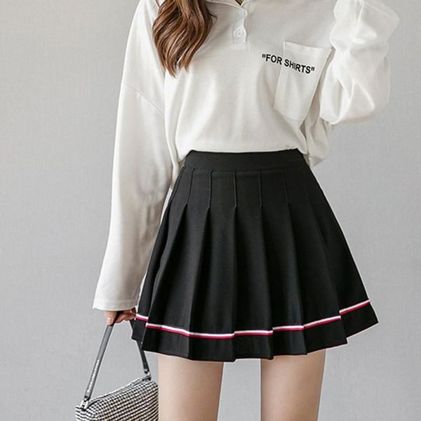 skirts autumn strip high waist pleated skirt women fashion college style student girls, Black
skirts autumn strip high waist pleated skirt women fashion college style student girls, Black