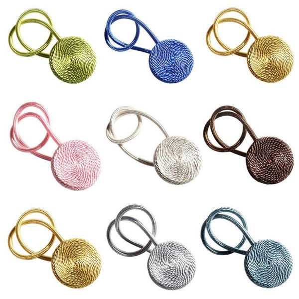 1pcs simple weaving round curtain strap rope back buckle clip accessories pole hook holder home decoration other decor
1pcs simple weaving round curtain strap rope back buckle clip accessories pole hook holder home decoration other decor