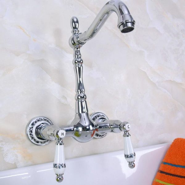bathroom sink faucets silver polished chrome two hole ceramic base lever handle kitchen basin faucet mixer taps swivel spout 360' dnf96
bathroom sink faucets silver polished chrome two hole ceramic base lever handle kitchen basin faucet mixer taps swivel spout 360' dnf96