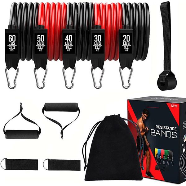 resistance bands 11 pcs band set fitness exercise belt pull rope stretch training yoga expander door anchor
resistance bands 11 pcs band set fitness exercise belt pull rope stretch training yoga expander door anchor