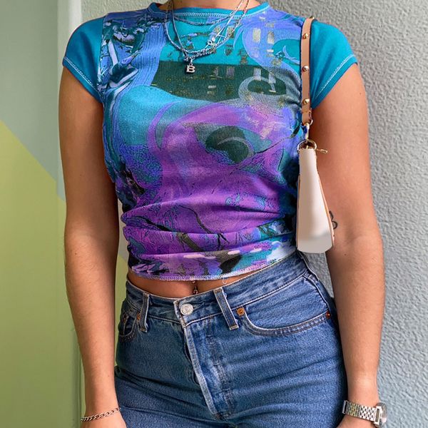 sweetown retro print patchwork t-shirts vintage aesthetic e girl techwear o neck short sleeve summer women basic tees, White
sweetown retro print patchwork t-shirts vintage aesthetic e girl techwear o neck short sleeve summer women basic tees, White