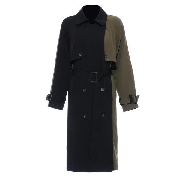seebeautiful windbreaker lapel long sleeve double breasted belt trench coat contrast color new fashion spring 2021 women m065, Tan;black
seebeautiful windbreaker lapel long sleeve double breasted belt trench coat contrast color new fashion spring 2021 women m065, Tan;black