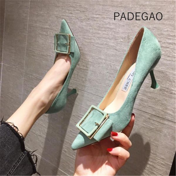 dress shoes high heel 2021 women green solid shallow high-heeled elegant buckle official woman heels, Black
dress shoes high heel 2021 women green solid shallow high-heeled elegant buckle official woman heels, Black