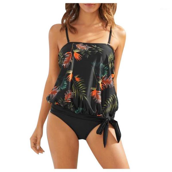 women's swimwear vintage strapless 2021 loose floral print high waist split swimsuit bikini summer beach bathing suit swim wear sexy, White;black
women's swimwear vintage strapless 2021 loose floral print high waist split swimsuit bikini summer beach bathing suit swim wear sexy, White;black