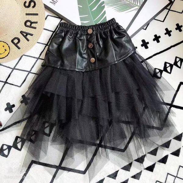 skirts spring autumn girls pu skirt baby tutu kids children streetwear fashion irregular layered mesh 3 snap to 12 yrs
skirts spring autumn girls pu skirt baby tutu kids children streetwear fashion irregular layered mesh 3 snap to 12 yrs