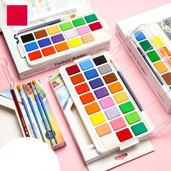 gift sets 2021 12/18/24 color solid watercolor paint gouache set for art major students with drawing tool beginners
gift sets 2021 12/18/24 color solid watercolor paint gouache set for art major students with drawing tool beginners