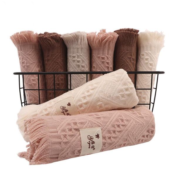 towel four colors embroidered tassel absorbent strong lint-cotton face fashion soft and comfortable bd54a
towel four colors embroidered tassel absorbent strong lint-cotton face fashion soft and comfortable bd54a